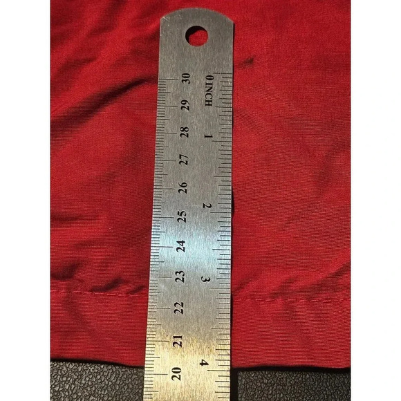 Women's Red Hooded Jacket - Picture 8 of 13